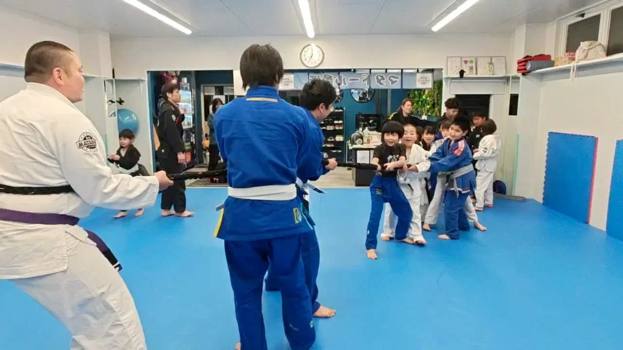 子どもたちの柔術クラス