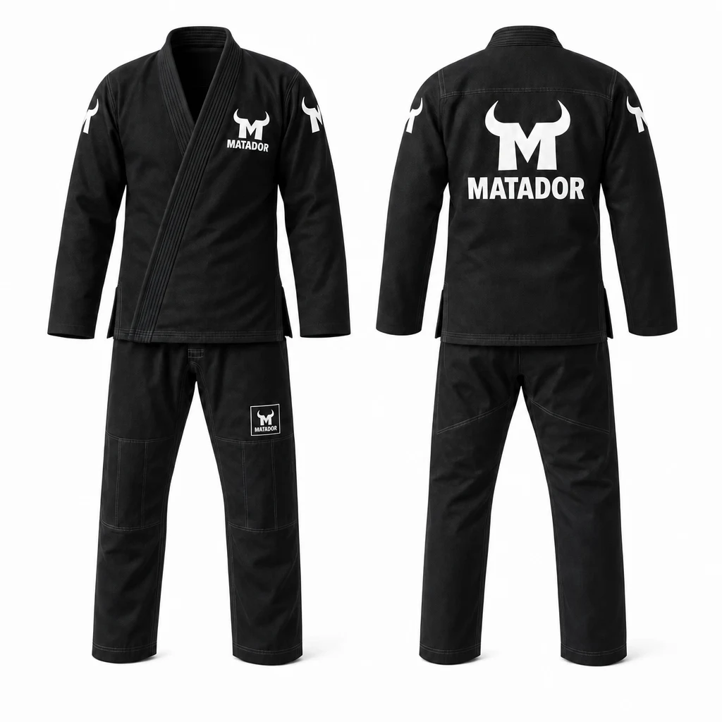 マタドール公式 柔術道着 上下セット 黒